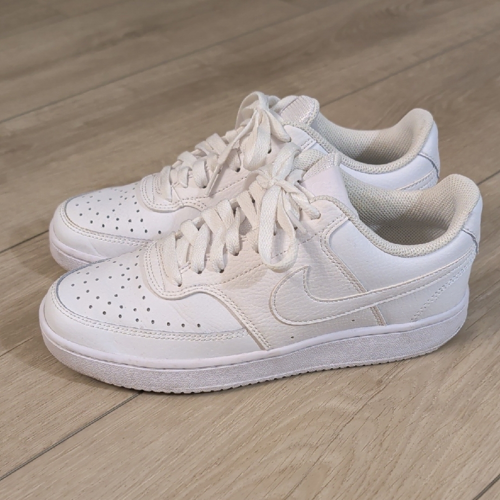 Nike Court Vision Low Women's White Sneakers